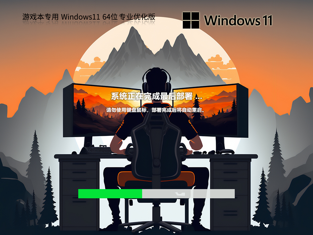 游戏本专用 Windows11 64位 游戏优化专业版